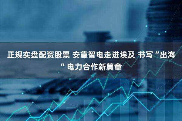 正规实盘配资股票 安靠智电走进埃及 书写“出海”电力合作新篇章